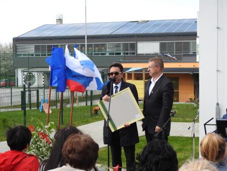 Slovesnost ob pričetku delovanja zdravnika Davorina Kolarića, dr.med., spec. družinske medicine na Razkrižju 46